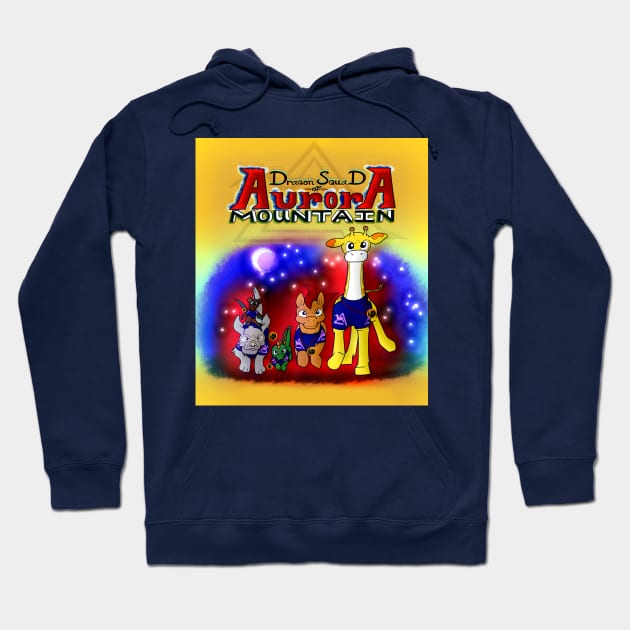 Dragon Squad of Aurora Mountain Hoodie by RockyHay